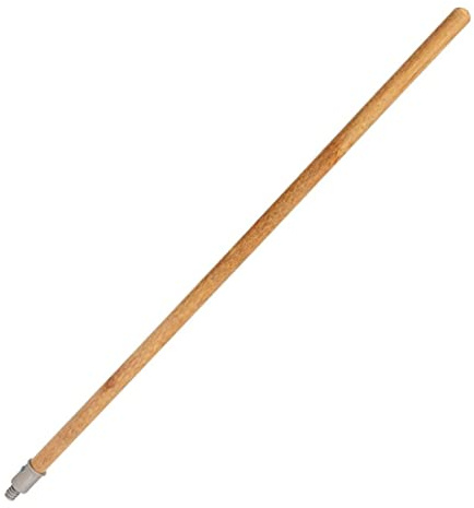 Vogue GE211 Pizza Oven Brush Handle Only 947mm Wood Scraper Commercial Restaurant | Integrates built-in scraper to clear tough baked-on residue, restoring kitchen cleaning efficiency.