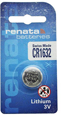 Renata CR1632 Lithium Batterie 3 Volt 137mAh IEC CR1632