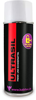 KABITEC ULTRASIL Trenn- und Schmiermittel in Profi-Qualität, 400 ml Aerosol │ Gleitspray Gummi Pflegemittel Schutzmittel Formtrennmittel