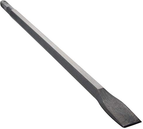 Utoolmart Ciseau de maçonnerie à plat pour carrelage en béton Type large Acier chromé Moyen Acier au carbone 1 pièce, UT191030D-0026, Square Chisel 14×400mm