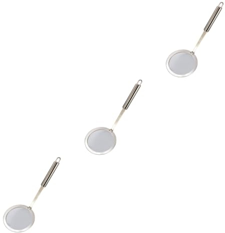 Cabilock 3 Pz colapasta in acciaio inossidabile cucina cucine drill trapanarella filtri in rete mestolo skimmer filtro mestolo skimmer ragno colino a rete Maglia setaccio cibo
