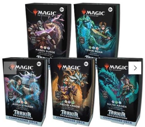 Tarkir: Dragonstorm Commander Deck- Abzan Armor - Magic The Gathering - EN