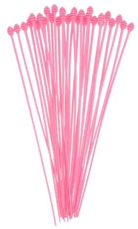 OUNONA 30pcs Hair Perming Sticks Plastic Perming Pins Heat Resistant Hairdressing Tools for Salon and Home Styling Accessories