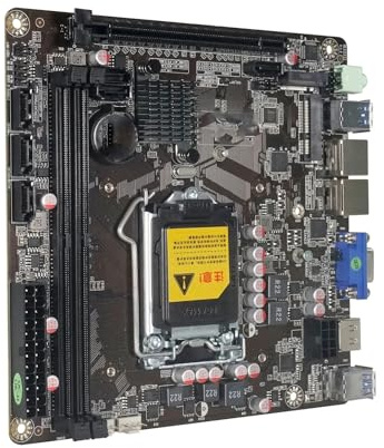 Carte mère Fit for B365 Mini-ITX LGA 1151 6 Baies NAS Dual 211AT M.2 Nvme MSATA SATA Support Raid i3/i5/i7 6/7/8/9e PCIE Carte mère