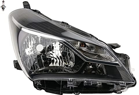 Johns, Scheinwerfer Halogen passend für Toyota Yaris XP13 17- RE mit LWR + Leuchtmittel