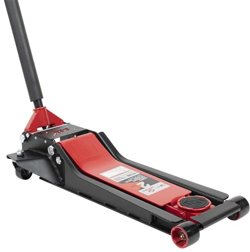 AFF 2 Ton Floor Jack - Long Chassis Low Profile Car Jack - Lightning Lift Hydraulic - Super Duty