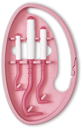 Tick Twister O'Tom Tire Zecca per Umano, Cane, Gatto – Pinza da zecca x3 con ClipBox e scatola in cartone riciclabile, rimozione senza dolore e in pochi secondi, prodotto in Francia (rosa)