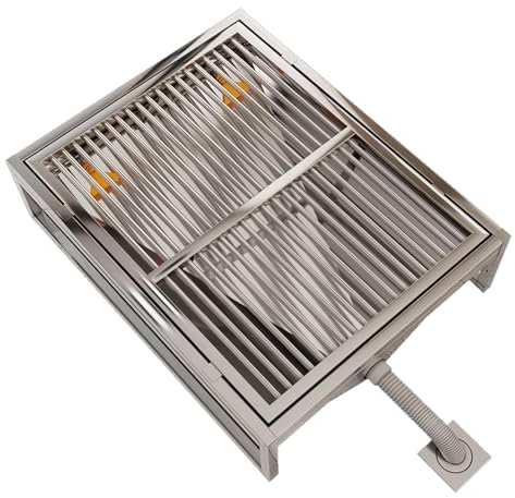 Edelstahl Hundetoilette Innenbereich, Toilette für Hunde, Haustiertoilette, Hundetöpfchen für Wohnung und Terrassentraining(125X75cm/49.2X29.5in)
