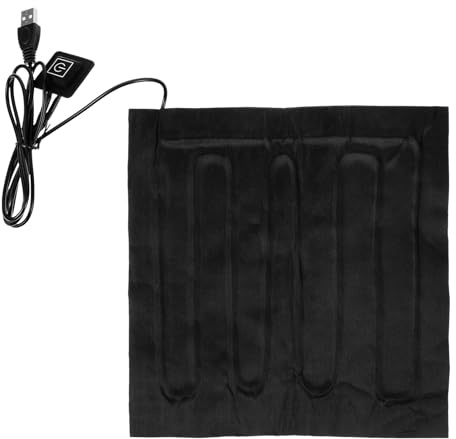 BESPORTBLE Sämlingsheizmatte USB heizpad USB Heating pad Temperaturregler Heizmatte Pflanzenzucht Heizmatte Pflanzenheizung Heizkissen für Pflanzen im Innenbereich USB-Heizmatte Stoff Black