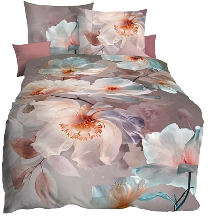 Kaeppel Mako-Satin Bettwäsche Mother of Pearl Champagner
