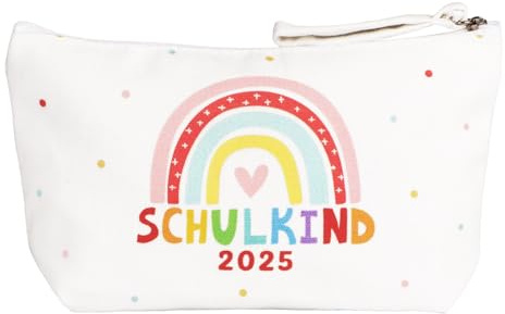 MEJOSER Einschulung Geschenk Mädchen Schulkind 2025 Federmäppchen Schultüte Füllung Inhalt Federtasche Federmappe Schulanfang Geschenke Tasche Abschiedsgeschenk Kindergarten Party Mitgebsel Junge