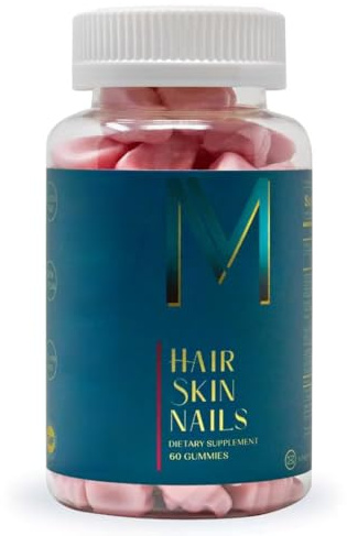 Biotin Gommies: apoya el cabello, la piel y las uñas saludables, adecuado para hombres y mujeres | 60ct,2pcs