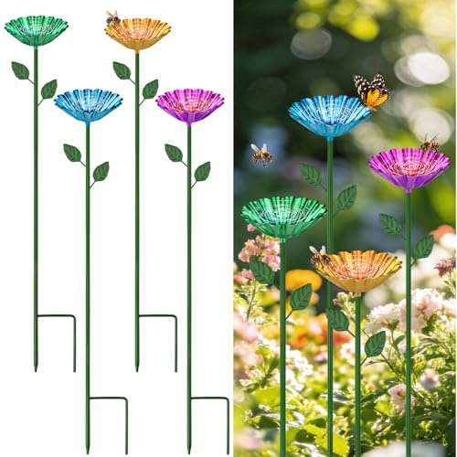 4 Stück Bienentränke für den Garten, Bienen Insektentränke Garten