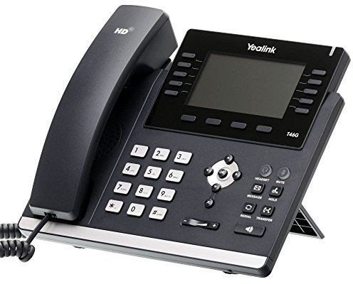 Yealink SIP-T46G Téléphone IP Gigabit ultraléger (Renéwed)