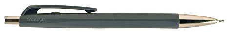 Caran d'Ache Infinite 0884.409 - Portamine a pressione, 1 pezzo, colore: Grigio antracite