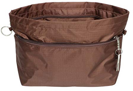 BeringLoad Bolso organizador bolsos bolsos bolsillos interiores, marrón, medium, Organizador de bolsillo