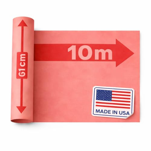 Bergfeld BBQ - XL Pink Butcher Paper - ORIGINAL US-IMPORT - 10 Meter x 61 cm - Metzger Papier – für BBQ Smoker Grill