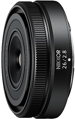 Nikon Nikkor Z 26mm f/2.8, Obiettivo per Nikon Z, Professionale, Nero. [Nital Card: 4 Anni di Garanzia]