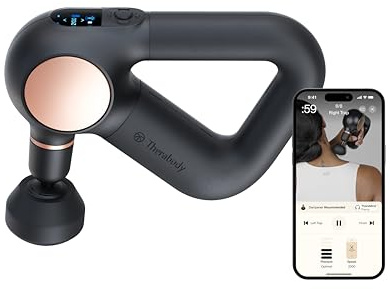 TheraGun Sense (1st Generation) by Therabody - Deep Tissue Massage Gun with Preloaded Routines for Stress Relief, Pain Relief & Muscle Soreness in Neck, Back, Leg, Knee, and Shoulder (Black)