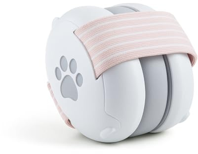Babeprotect - Ear Protect - Casque Anti Bruit Bébé - Protection Auditive Certifiée CE 25 dB - Réglable et Confortable - Sommeil Amélioré - Idéal Avion, Fêtes, Déplacements - 0 à 36 Mois
