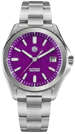 San Martin Fashion Sport Herrenuhren, 39 mm, NH35, automatisch, mechanisch, wasserdicht, Stahl, Taucheruhr