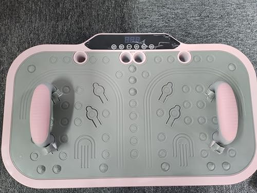 ENOWPO Máquina de Ejercicio de Placa de vibración para Drenaje linfático, Placas de vibración para pérdida de Peso, Plataforma vibratoria de Fitness, 120 velocidades, Tabla de agitar Todo el Cuerpo,