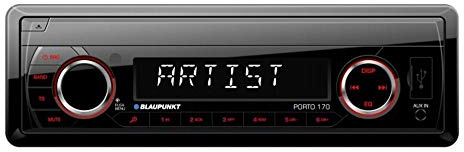 Blaupunkt Autorradio Deckless Porto 170 USB, SD, MP3, Negro
