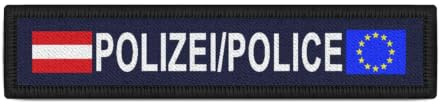 Namenspatch Polizei Österreich Europa Police Beamter Abzeichen Austria #32061