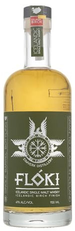 Flóki Icelandic BIRCH FINISH Single Malt Whisky 47% Vol. 0,7l in Geschenkbox