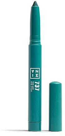 3INA MAKEUP - 24H Eye Stick 737 - Grünlicher Cremetön Eyeliner - Multifunktional und Wasserfest - Matig & Glänzend