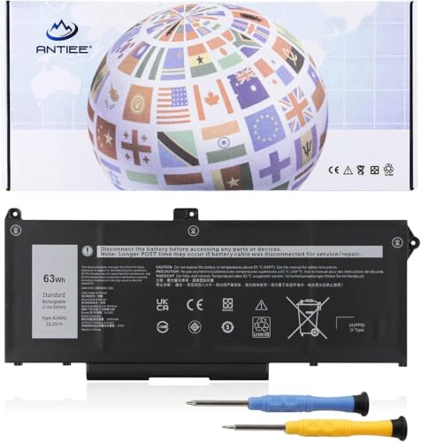 ANTIEE RJ40G Akku für Dell Latitude 14 5420 Latitude 15 5520