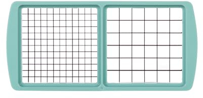Genius Nicer Dicer Fusion smart Gemüseschneider Messereinsatz | 5 x 5, 10 x 10 mm, Zubehör für Gemüsehobel, Küchehelfer in Würfelschneider