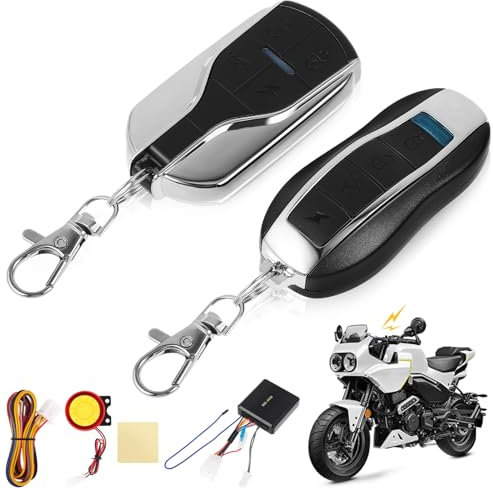 DOITOOL Sistema De Alarma De Motocicleta Motor Remoto 12v Alarma De Bocina Control Remoto
