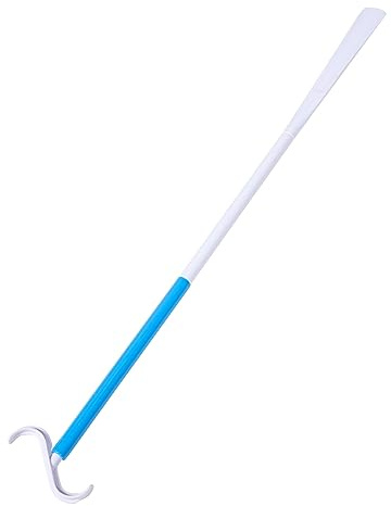CALLARON Abnehmbarer Anziehstock Aus Abs Handlicher Schuhanzieher Für Senioren Und Behinderte Ergonomischer Biegeradius Leicht Tragbare Ankleidehilfe Für Socken Und Kleidung