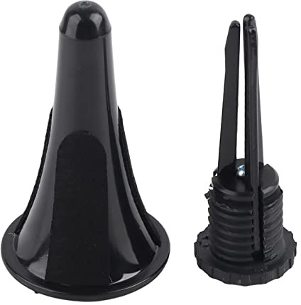 HEEPDD Tragbarer Klarinettenständer, Faltungsdesign, Schutzkissen, Stabiles Stativ, Premium -Qualität Schwarzer Stahlklarinette Oboe -Ständer, Abnehmbarer Faltstativhalter, Geeignet für Klarinette,