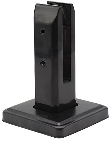 Pince de garde-corps en verre noir pour balcon, système de clôture en verre en acier inoxydable, utilisation en intérieur/extérieur, réglable pour escaliers et piscines, solution durable de