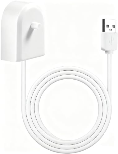 USB Electric Toothbrush Charger for Philips Sonicare Toothbrush 4100HX6100 | Charger Inductive Charging Base Fits for Philips Sonicare HX3000/HX6000/HX8000/HX9000 Series Waterproof Power Cable