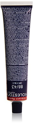Wella Professionals Koleston Perfect Permanente CremeHaarfarbe, 88/ 43 hell Blond intensiv rot, 1er Pack (1 x 60 ml)