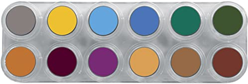 Water 77004 Make-up GRIMAS 12 Farben Palette - B