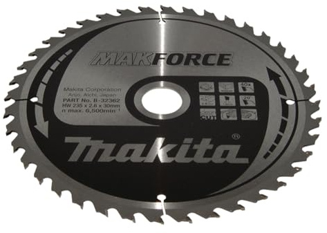 Makita MakForce Saegeblatt, 235 x 30 mm, 40Z, B-32362