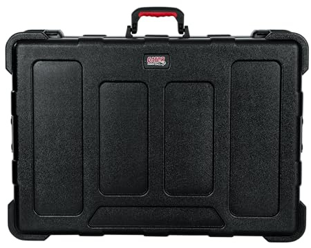 Gator Cases TSA Series Hartschalen Koffer für Mischpulte und DJ-Mixer 20x30x8, schwarz (GTSA-MIX203008)