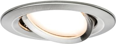 Paulmann Premium EBL Set Coin Slim dimmbar rund schwenkbar LED 1x6,8W 2700K 230V 51mm Eisen g/Alu