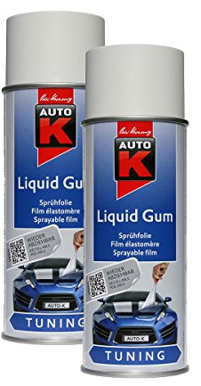 Kwasny 2X 233 251 Auto-K Tuning Liquid Gum Weiß Lackspray 400ml