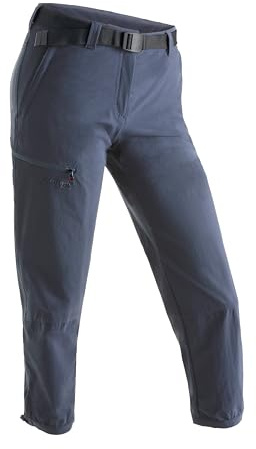 Maier Sports Inara Slim 3/4, vandringsbyxor, vattenavvisande trekvartsbyxor för vandring och vandring, tajta snitt, PFC-fri, mSTRETCH pro 4 & Dryprotec