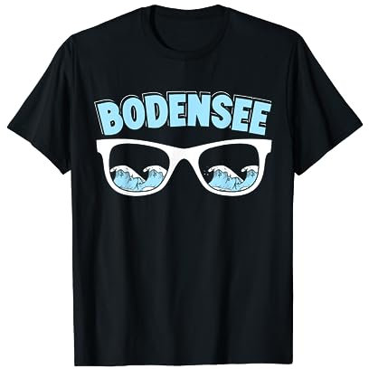 Bodensee Sommer See Seeurlaub Tauchen Urlaub Reise Lustig T-Shirt
