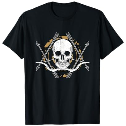 Bogenschießen Tshirt Männer Damen Bogenschütze T-Shirt