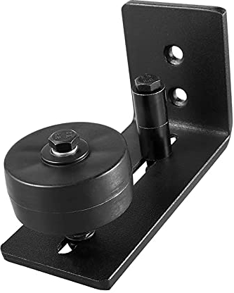 1PC Bodenführung Schiebetür, Verstellbare Boden Rollenführung, Bodenführung Wand/Tür Unterseite, Schiebetürsystem Laufschiene Für Scheunentor, Glastür, Holztür, Schranktür