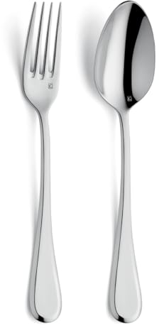 COUZON - Couverts de service - Dunes - Acier inoxydable 18/10, Finition Brillant, Epaisseur 3 mm - Inox