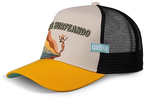 Coastal Surfeando Stone Trucker Cap