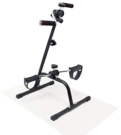 Pedaltrainer für Arm- und Beinübungen, Pedalmaschine, sitzendes Mini-Heimtrainer, stationäres Pedalfahrrad, tragbares Fahrrad, Fitnessstudio, Fitnesstraining (Fahrradpedaltrainer)
